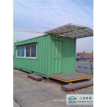 Elegantly Decorated Light Steel Structure Sentry Box/Guard House (shs-mh-security001)